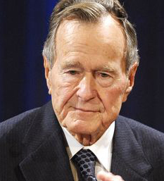George Bush, padre.
