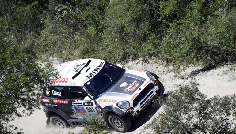 el francés Stéphane Peterhansel lidera la segunda etapa del Rally