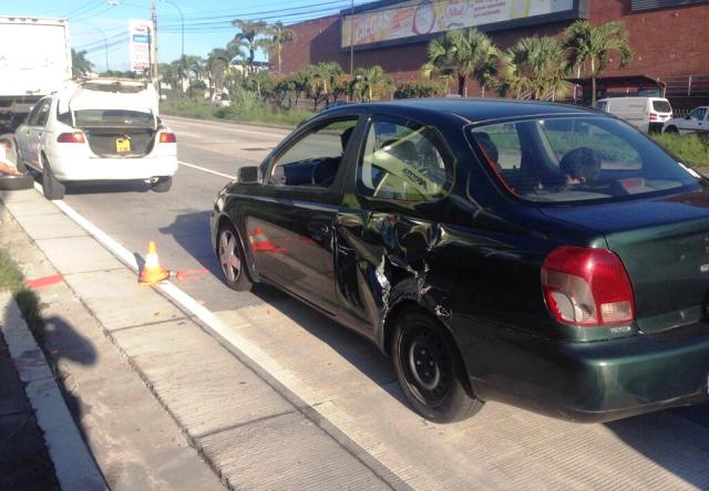 IM GENES Hijo de Ciro Cruz Zepeda se accidenta en carretera