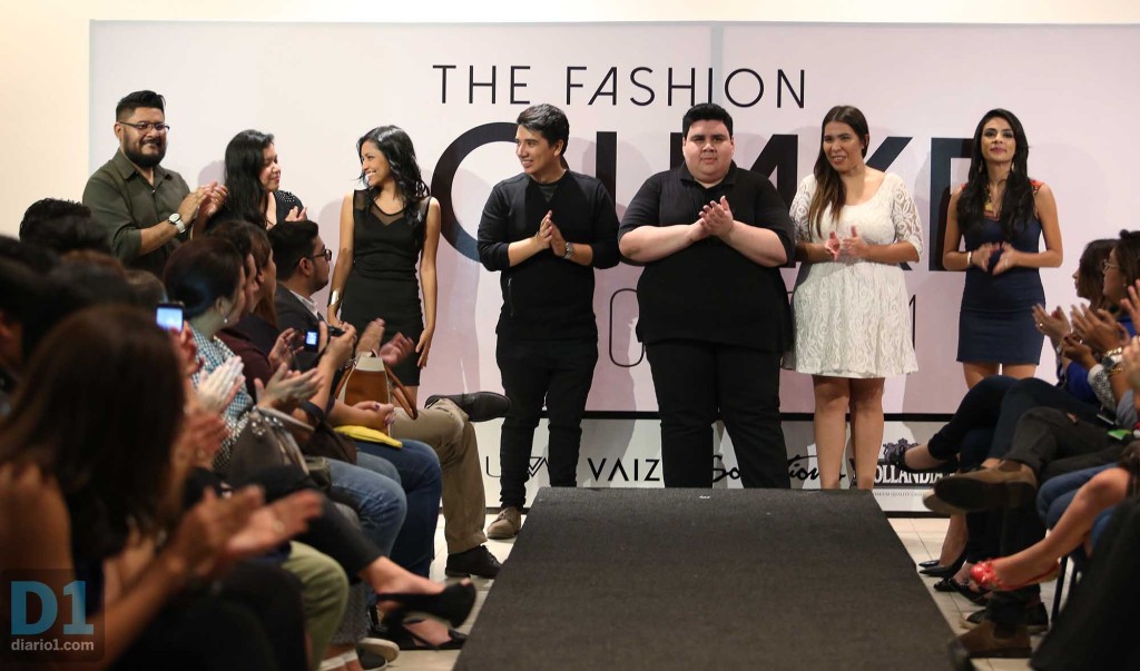 Diseñadores salvadoreños presentaron el Fashion Quake Showroom, realizado en uno de los salones del museo MARTE. Foto D1: Nelson Dueñas