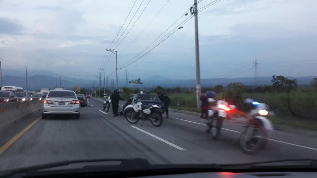 Imagen de procedimiento realizado en calle de Oro.