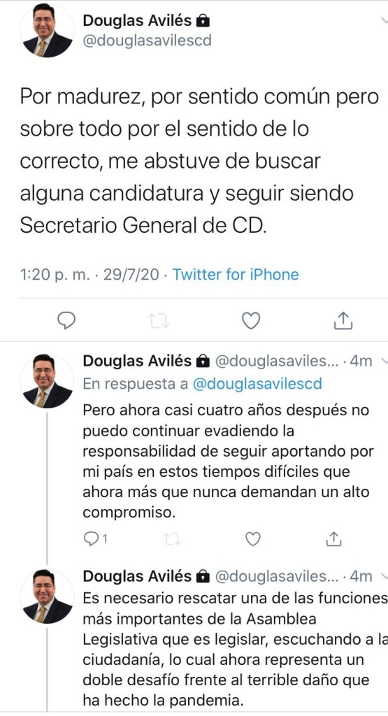 Douglas Avilés CD