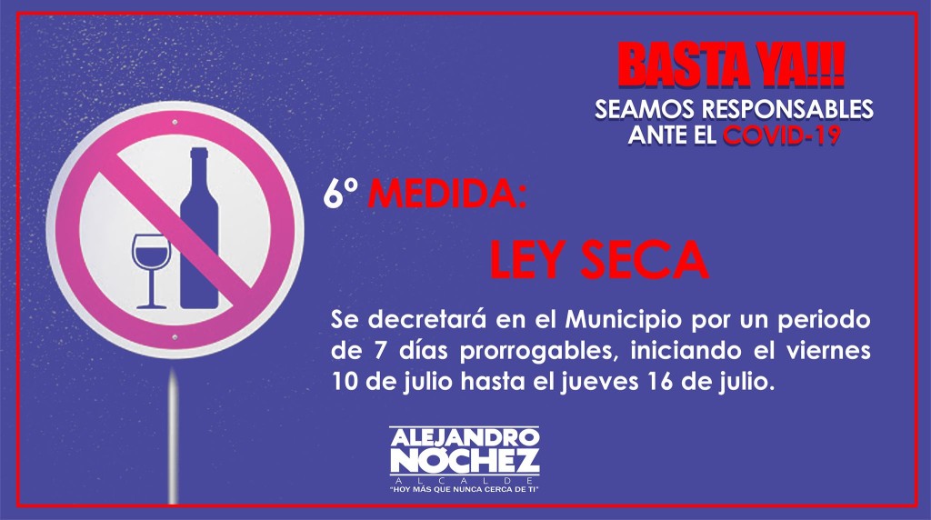 Ley seca coronavirus Ayutuxtepeque