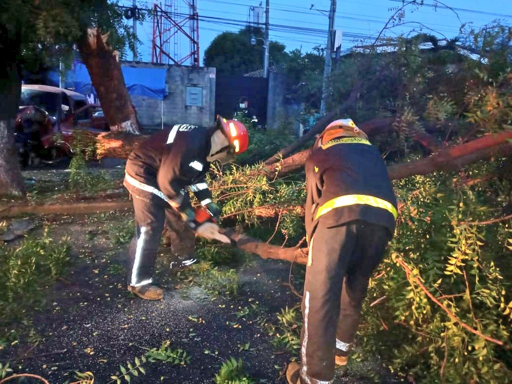 Foto: Cuerpo de Bomberos de El Salvador