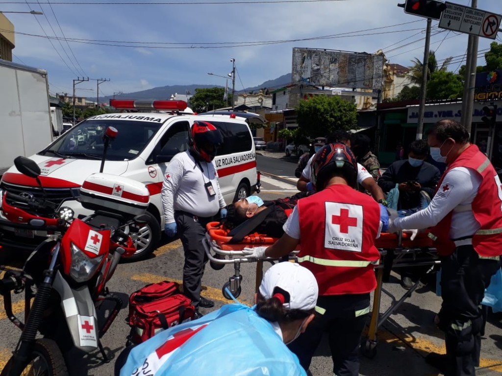 Foto: Cruz Roja Salvadoreña