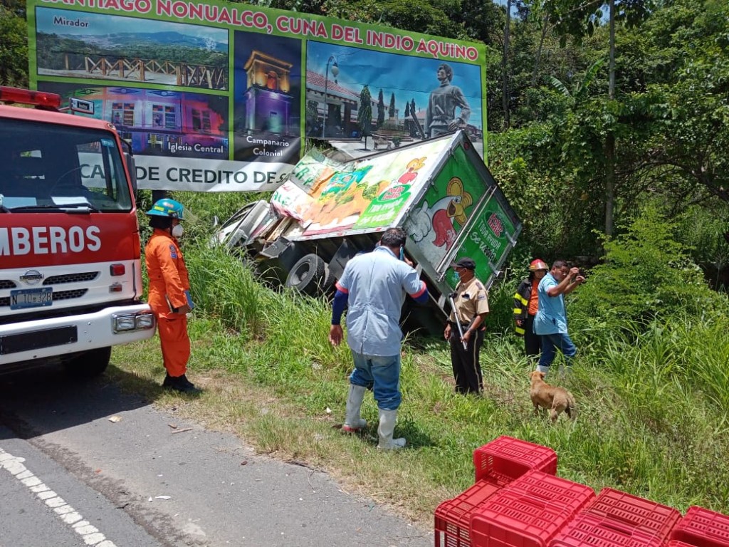 Foto: Cuerpo de Bomberos de El Salvador