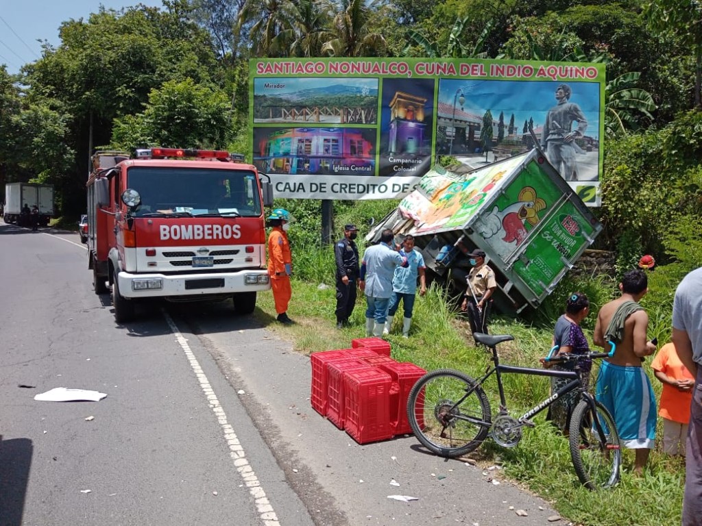 Foto: Cuerpo de Bomberos de El Salvador