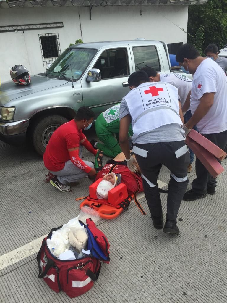 Foto: Cruz Roja Salvadoreña