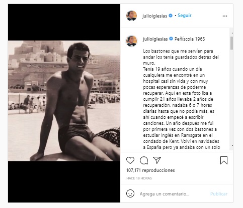 Foto: Captura de pantalla de Instagram