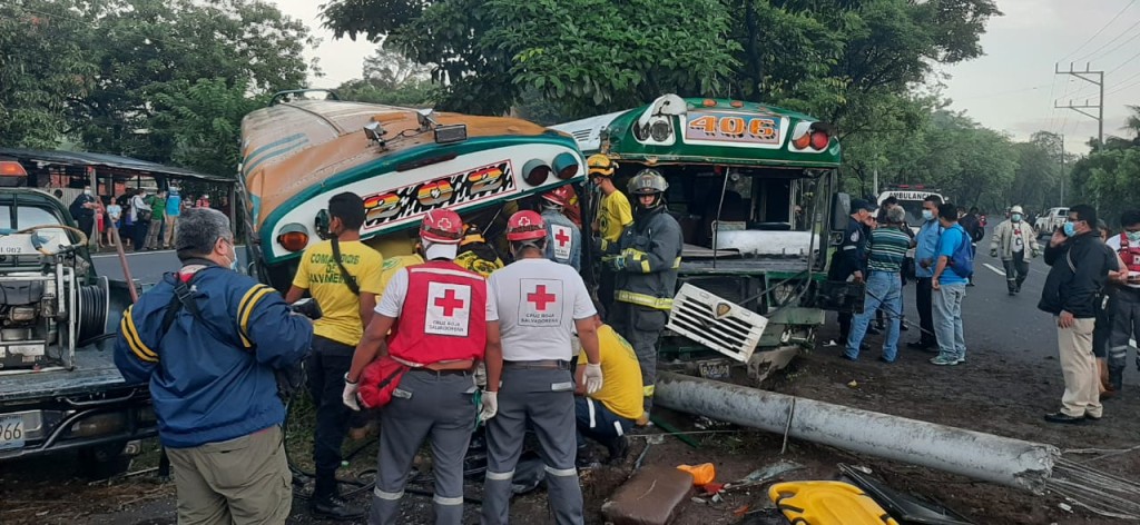 Foto: Cuerpo de Bomberos de El Salvador