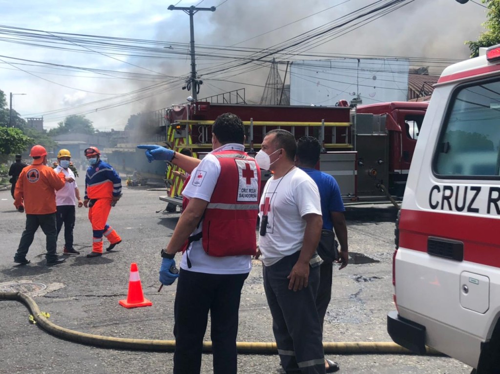 Foto: Cruz Roja Salvadoreña