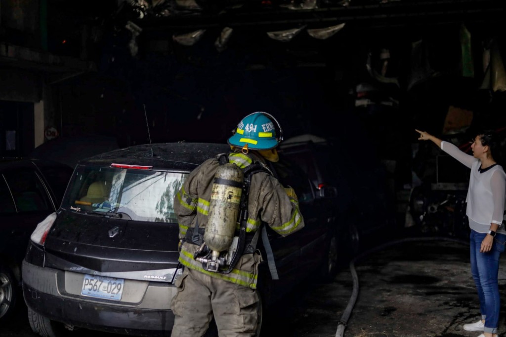 Foto: Cuerpo de Bomberos de El Salvador