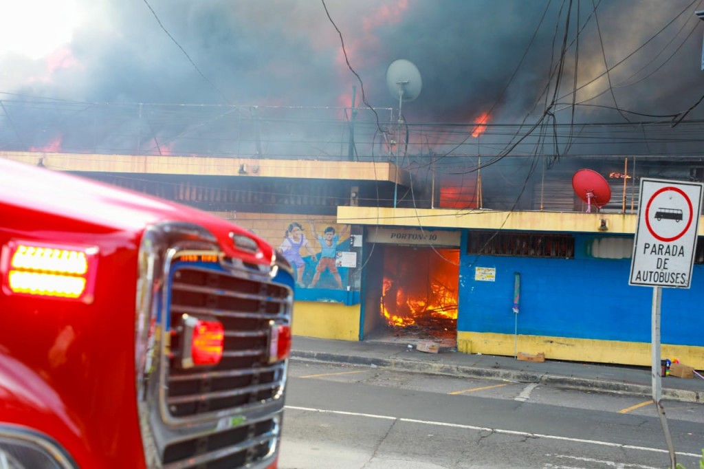 Foto: Cuerpo de Bomberos de El Salvador