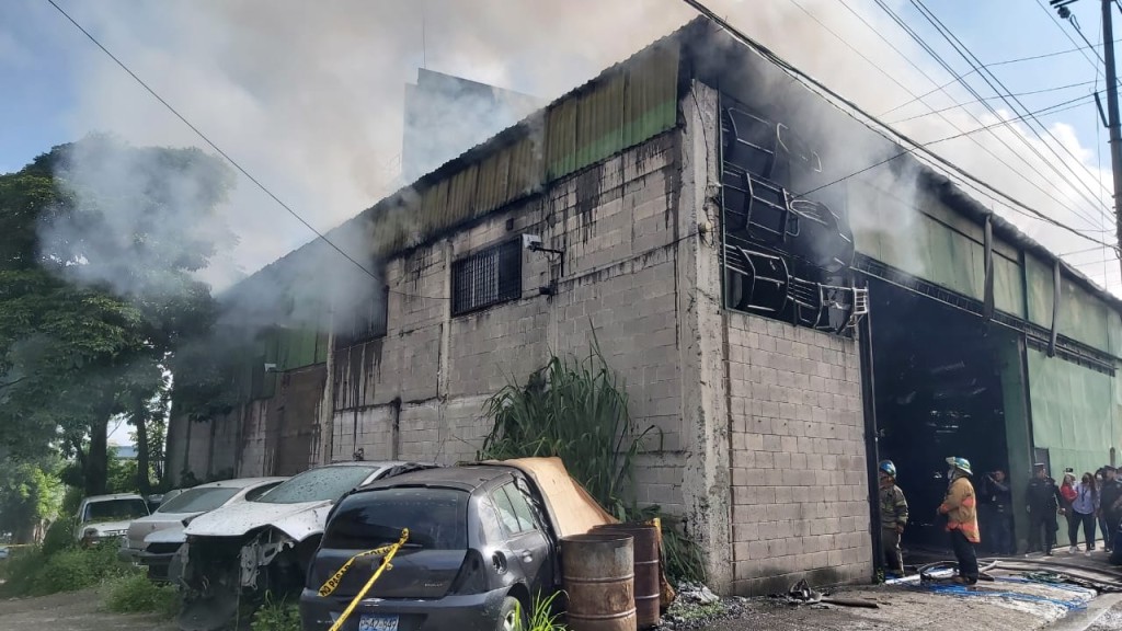 Foto: Cuerpo de Bomberos de El Salvador