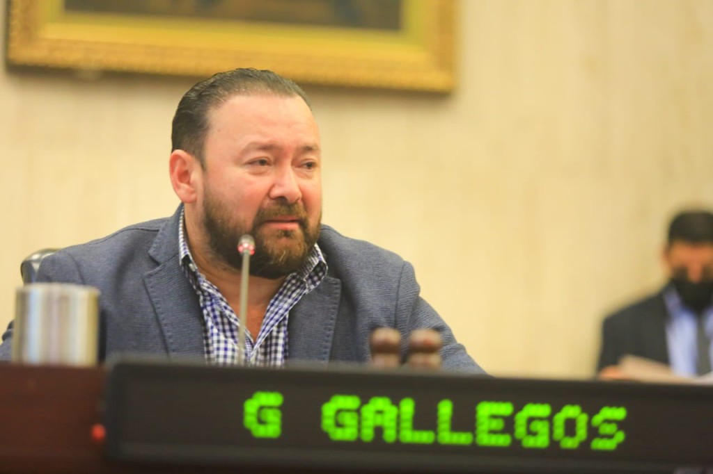 Vicepresidente de la Asamblea Legislativa y diputado de GANA, Guillermo Gallegos. Foto: Asamblea Legislativa