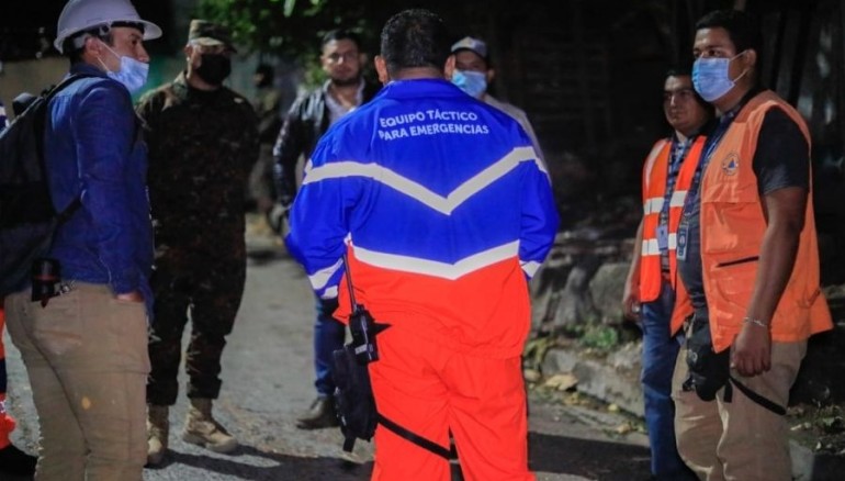 Foto: Protección Civil de El Salvador