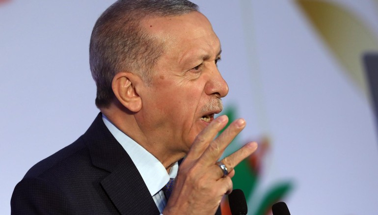 Imagen de Archivo del El presidente de Turquía, Recep Tayyip Erdogan.
EFE/EPA/RAJAT GUPTA