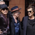 Imagen de archivo de Mick Jagger, Keith Richards y Ronnie Wood durante la presentación de 'Hackney Diamonds' en Londres /EFE/TOLGA AKMEN.