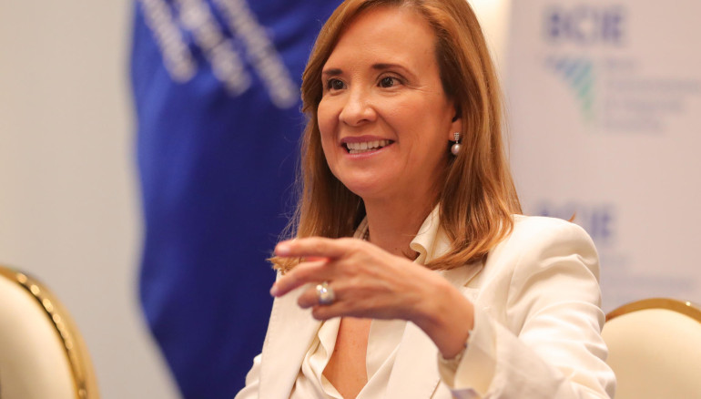 La costarricense Gisela Sánchez /EFE/ Gustavo Amador.