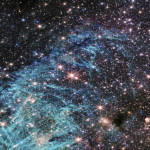 La última imagen del telescopio espacial James Webb muestra una porción del denso centro de nuestra galaxia con un detalle sin precedentes.EFE/NASA, ESA, CSA, STScI, S. Crowe (UVA)***SOLO USO EDITORIAL/SOLO DISPONIBLE PARA ILUSTRAR LA NOTICIA QUE ACOMPAÑA (CRÉDITO OBLIGATORIO)***