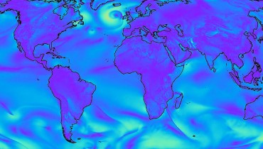 GraphCast ofrece predicciones meteorológicas para 10 días con una precisión sin precedentes en menos de un minuto, según DeepMind. Imagen facilitada por la compañía.