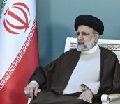 Imagen del fallecido presidente iraní Ibrahim Raisí. Foto: EFE/EPA/STRINGER